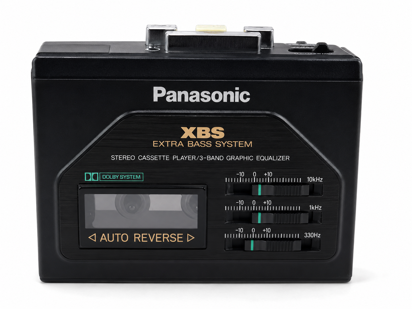 Panasonic XBS Extra Bass System Walkman Panasonic XBS Extra Bass System vintage kazettás walkman hordozható magnó