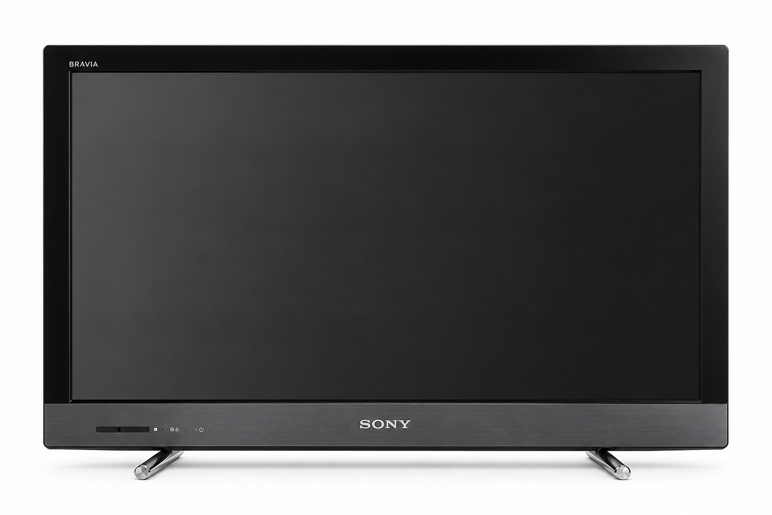 Sony Bravia KDL-22EX325 22 colos Full HD LCD televízió fehér háttéren