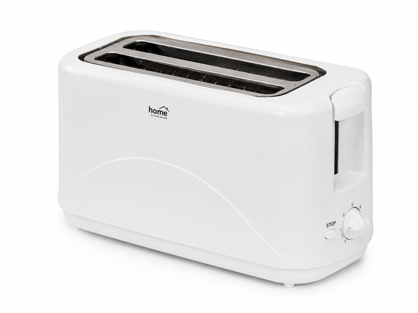 Home HG KP 40 kétszeletes kenyérpirító 1300W Home HG KP 40 kétszeletes kenyérpirító 1300 W fehér színben, használt, működőképes állapotban.