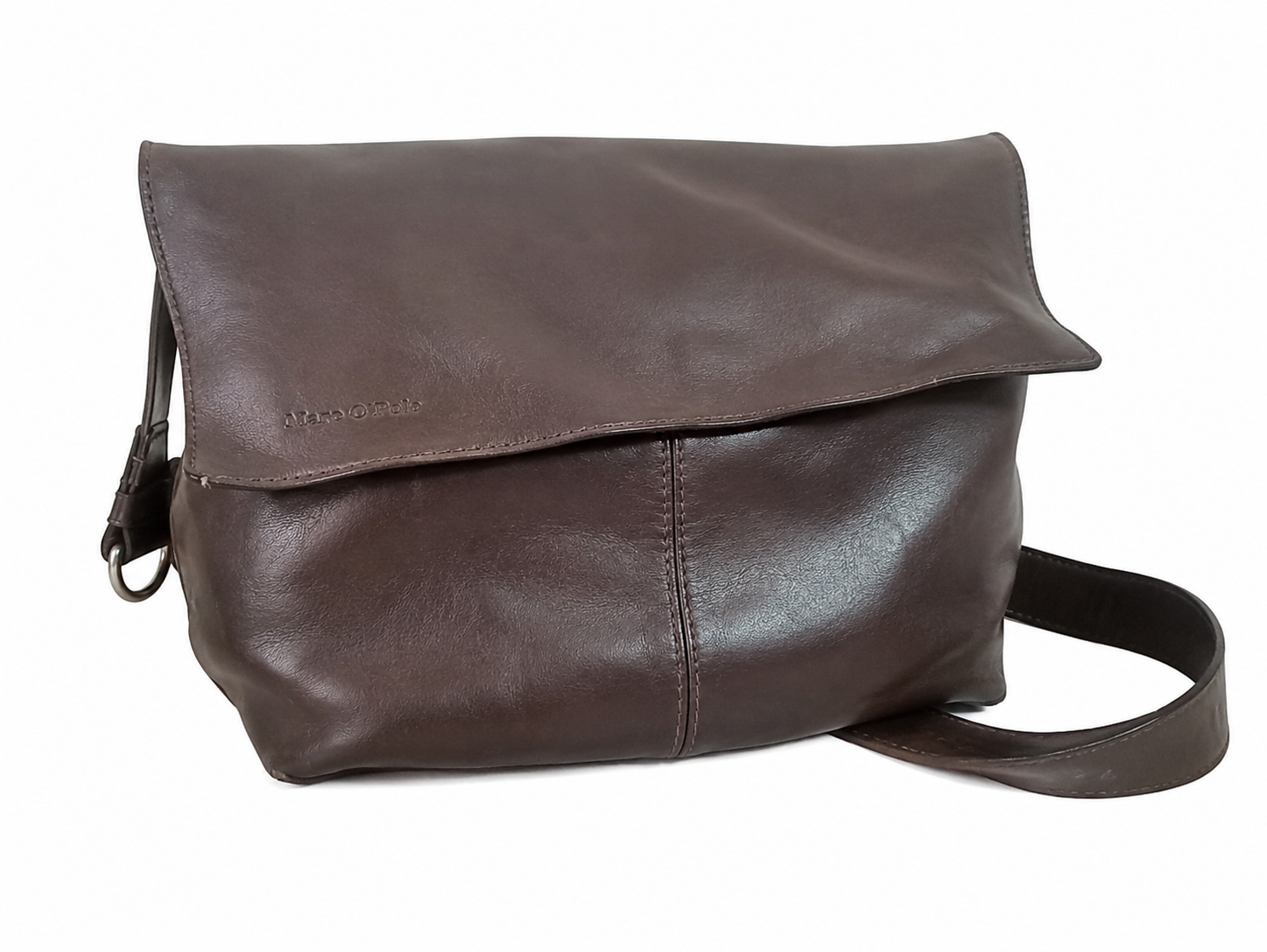 Marc O'Polo messenger válltáska barna színben 38×27 cm