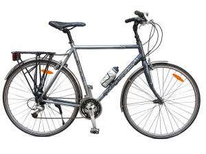Koga LightSpeed trekking kerékpár Shimano Deore LX felszereltséggel fehér háttéren